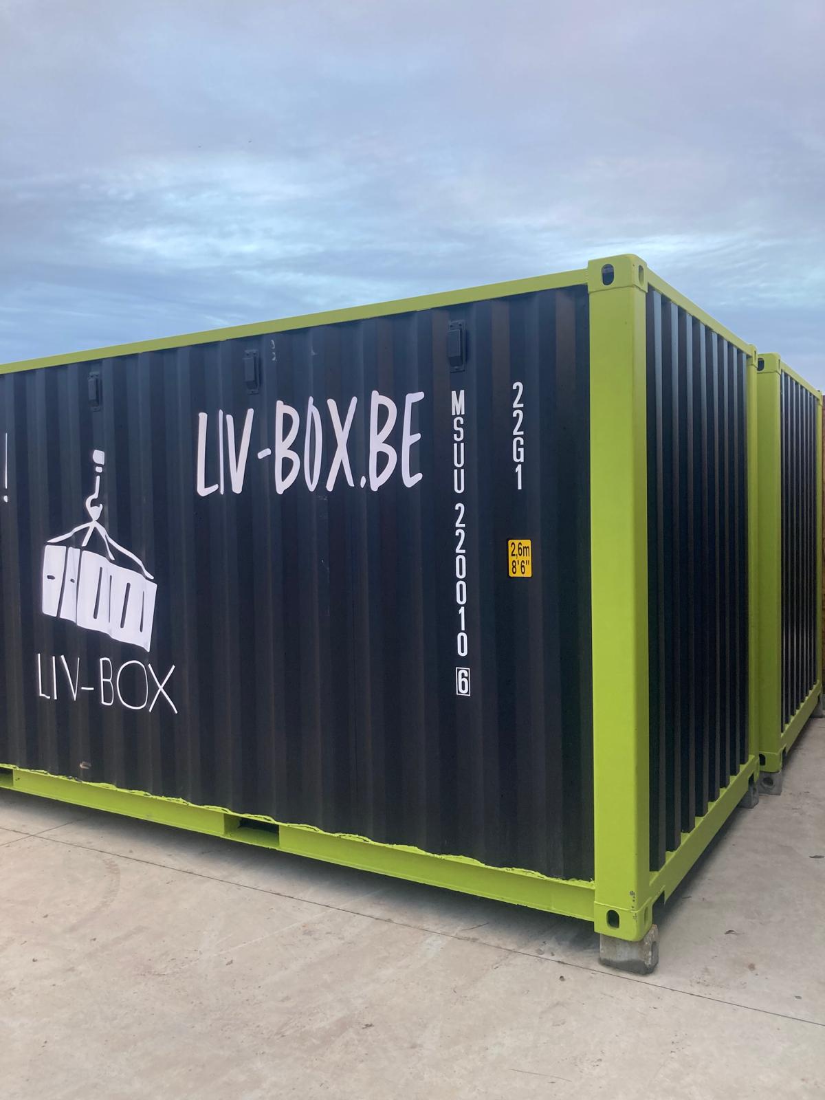 Liv-box - verhuur 40ft zeecontainer